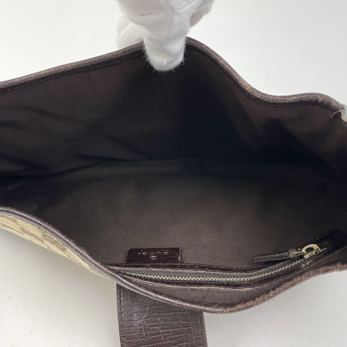 グッチ GUCCI GG柄 ショルダーバッグ ウェブ シェリーライン GG