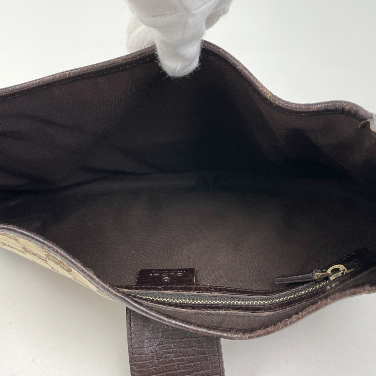グッチ GUCCI GG柄 ショルダーバッグ ウェブ シェリーライン GG