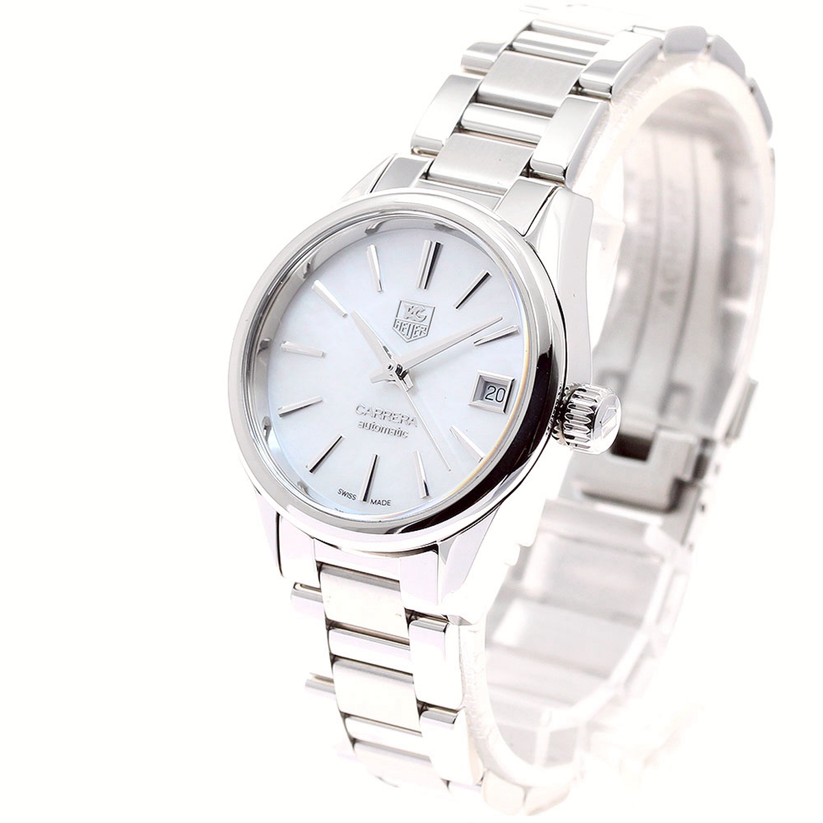 タグホイヤー TAG HEUER WAR2411-3 カレラ デイト 自動巻き レディース