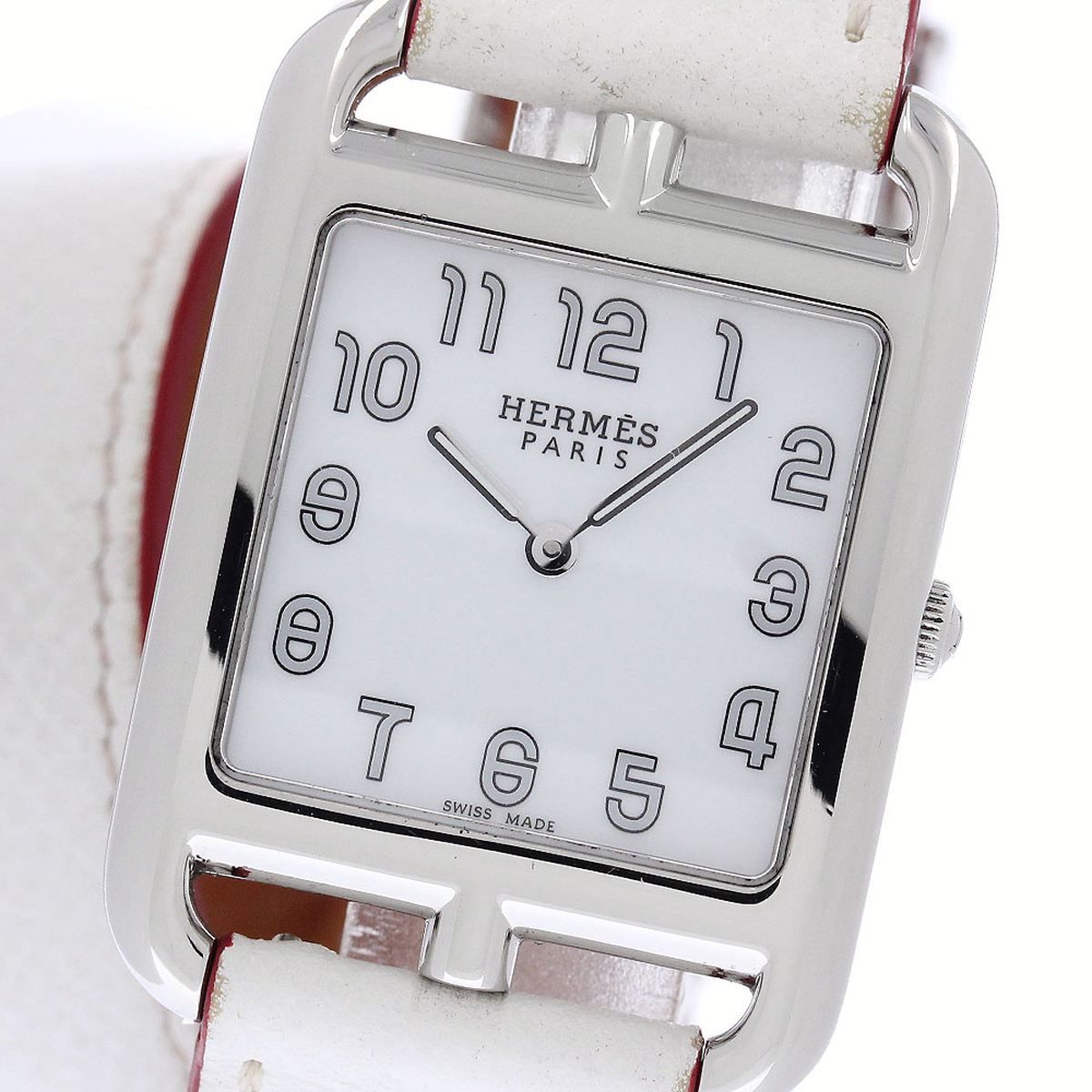 エルメス HERMES CC3.710 ケープコッド ドゥブルトゥール クォーツ