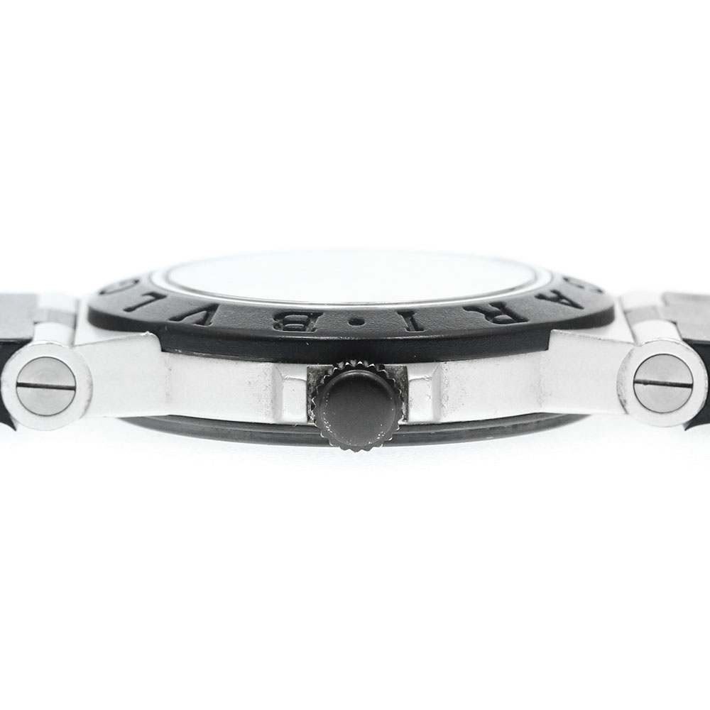 ブルガリ BVLGARI AL32A アルミニウム デイト クォーツ ボーイズ