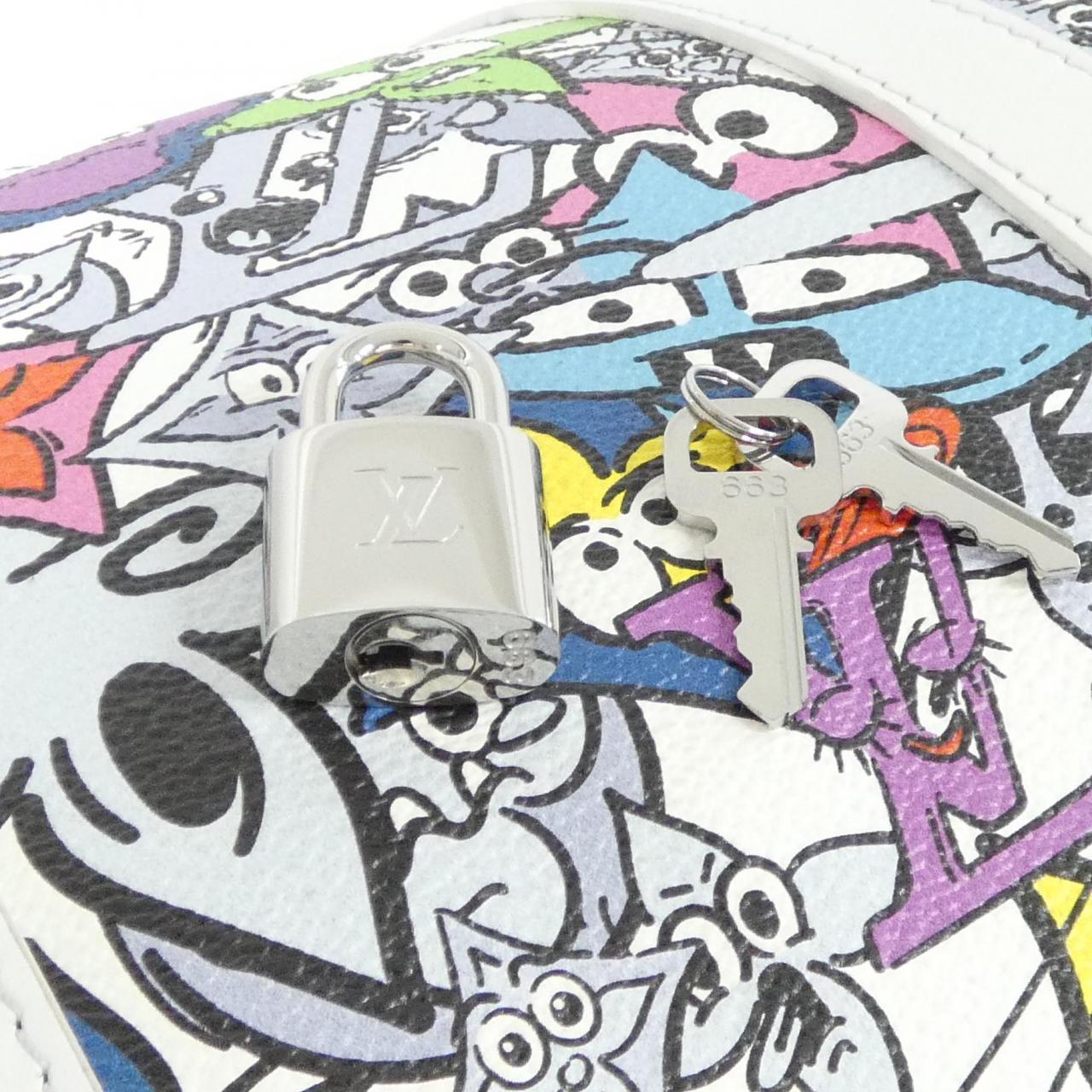 ルイヴィトン モノグラム コミック キーポル バンドリエール 2023SS