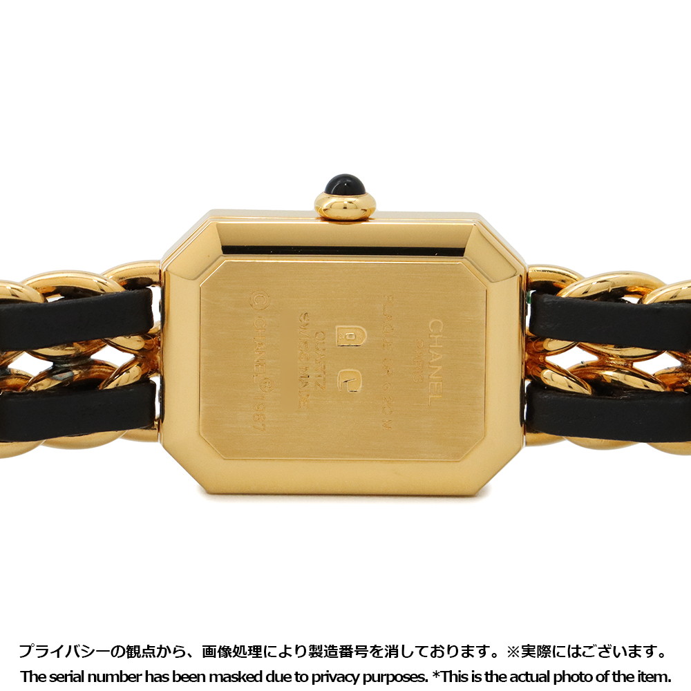 シャネル プルミエール M H0001 CHANEL 腕時計 黒文字盤 クォーツ | MOLTS