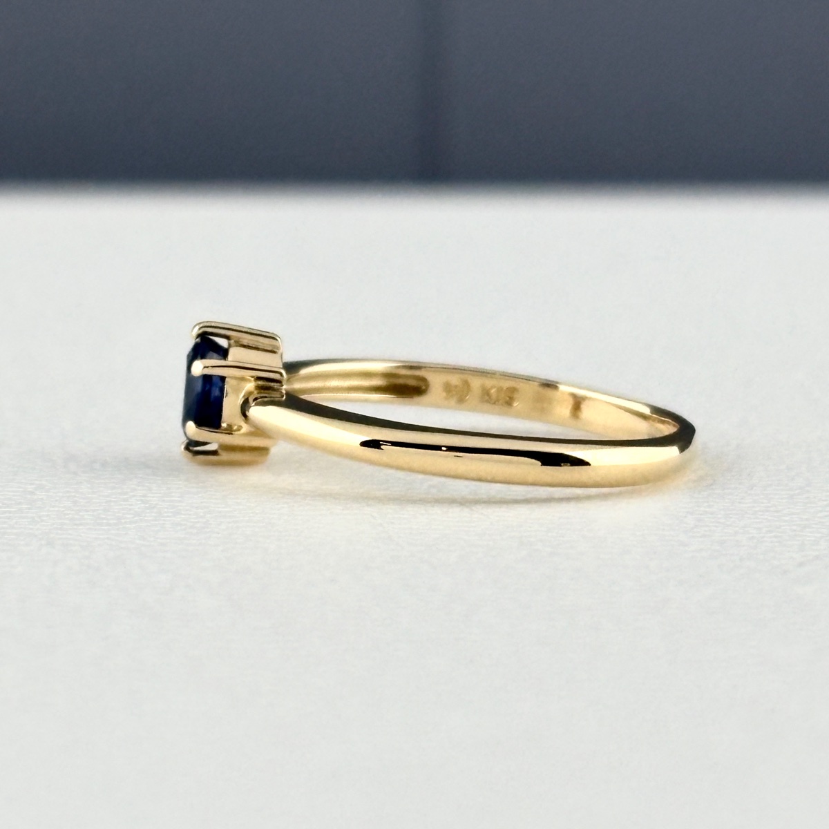 タサキ TASAKI サファイア リング YG イエローゴールド リング 10.5号 