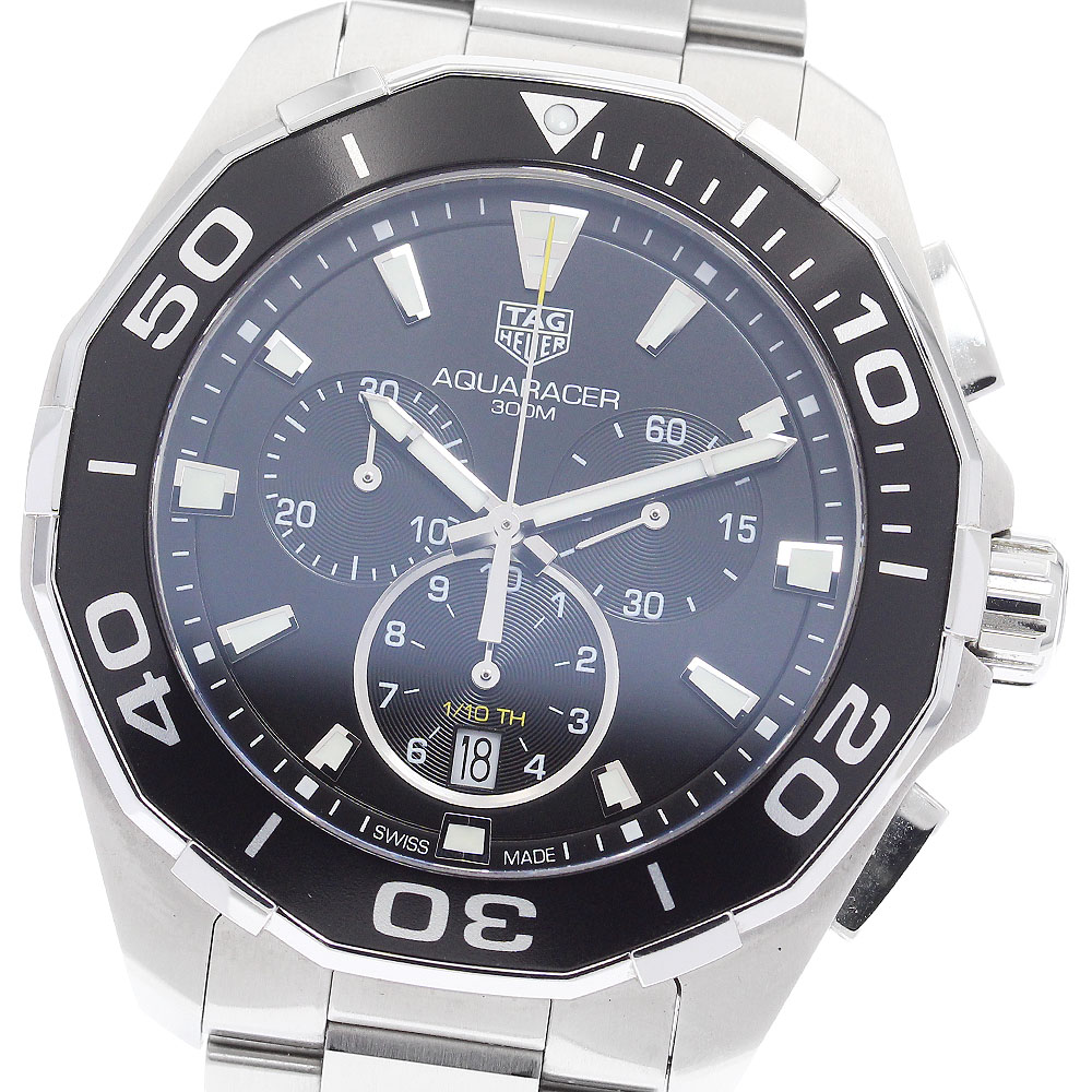 タグホイヤー TAG HEUER WBD1414 アクアレーサー 11Pダイヤ デイト