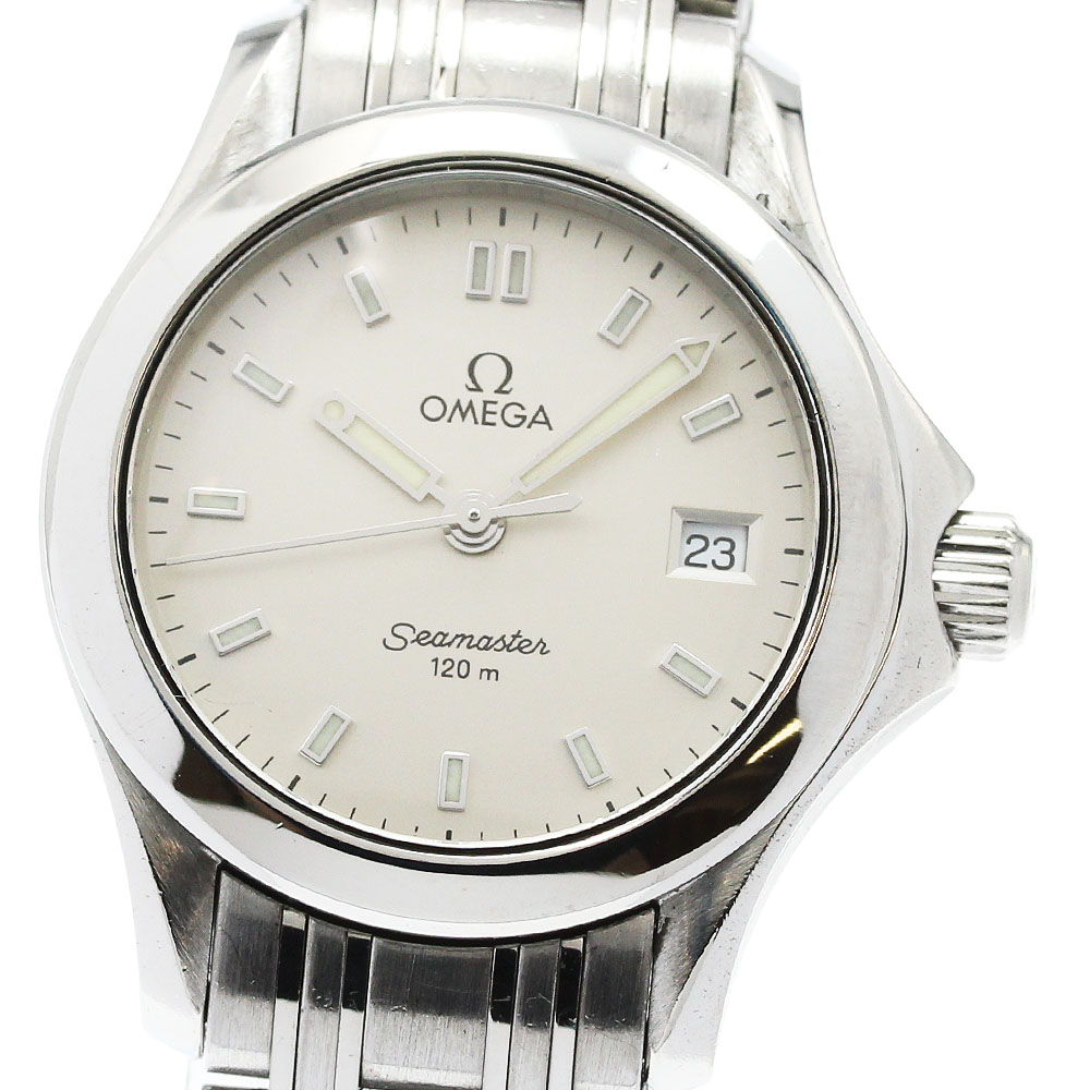 オメガ OMEGA 2571.31 シーマスター120 デイト クォーツ レディース