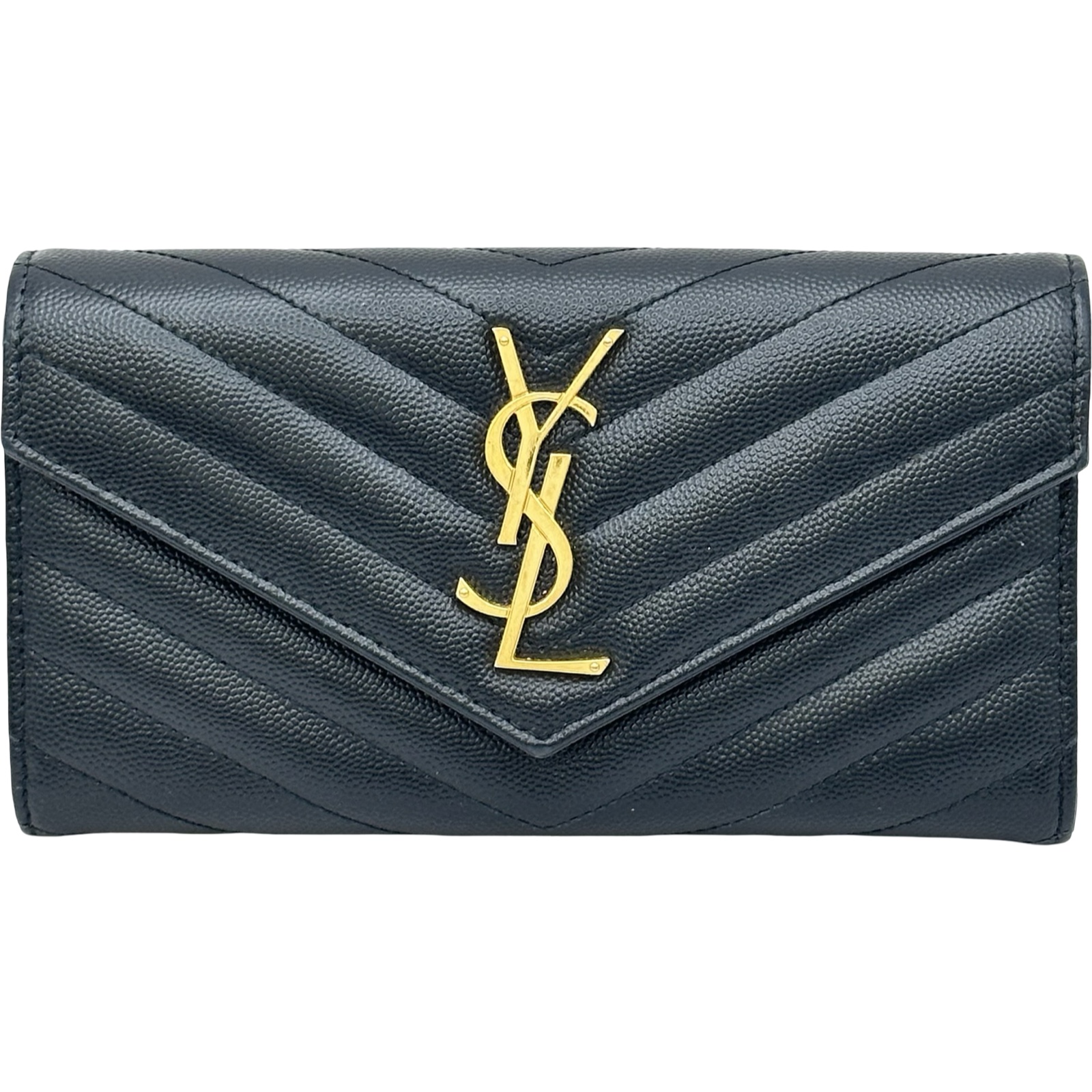 サンローラン SAINT LAURENT カサンドラ ラージ フラップウォレット 