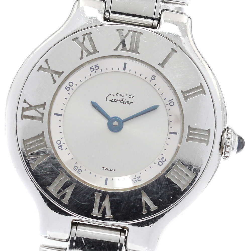 【ノーメンテナンス還元価格】カルティエ マストコリゼSM GP W1008554 GP クォーツ Cartier - 【ノーメンテナンス還元価格】カルティエ マストコリゼSM GP