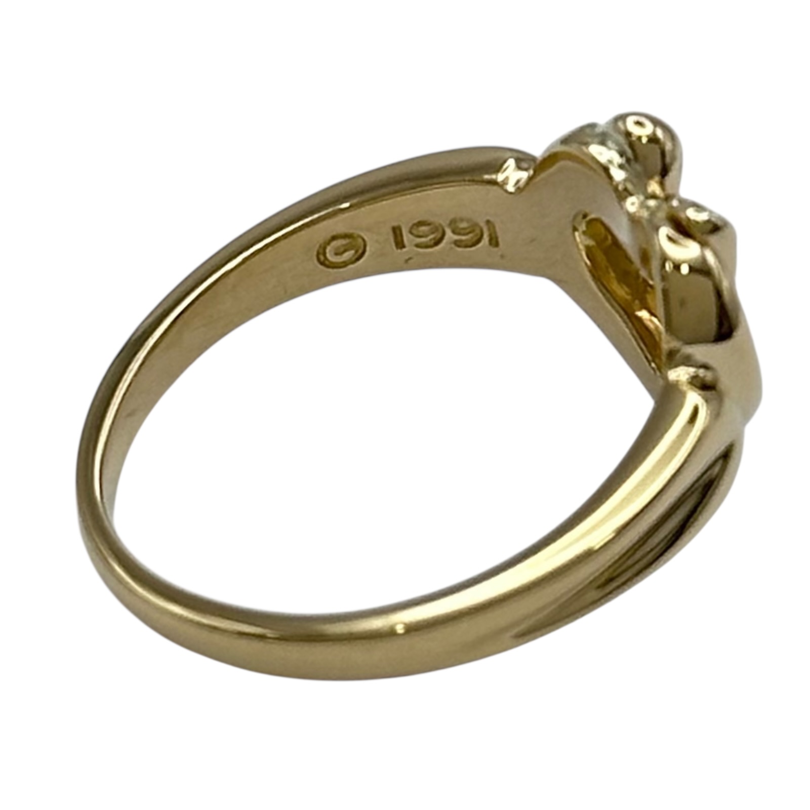 ティファニー TIFFANY＆CO ハートリボンリング リング・指輪 - Used A