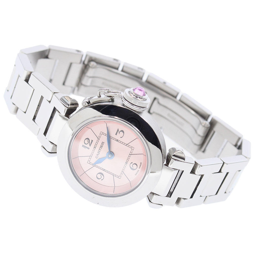 カルティエ CARTIER W3140008 ミスパシャ クォーツ レディース 良品