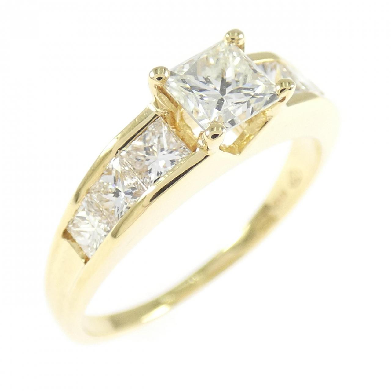 K18YG ダイヤモンド リング 1.20CT - Used A (230-000-528-3346) | MOLTS