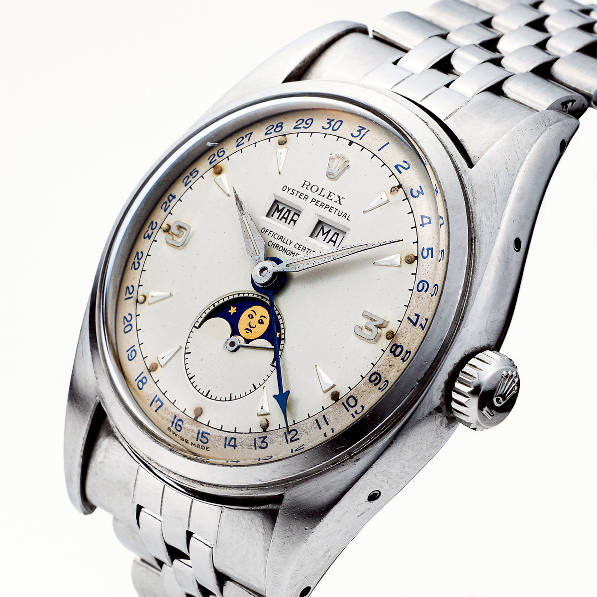 ロレックス トリプルカレンダー ムーンフェイズ 6062 | MOLTS