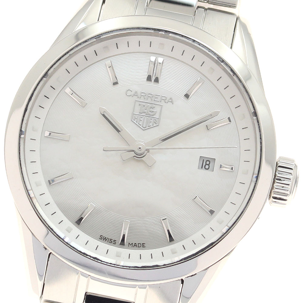 タグホイヤー TAG HEUER WV1415 カレラ デイト クォーツ レディース