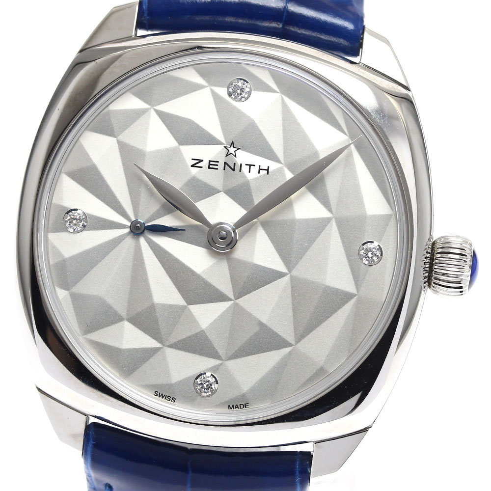 ゼニス ZENITH スター 03 1971 681 4P ダイヤ レディース 腕時計 シルバー オートマ 自動巻き ウォッチ Star 90301585 楽天市場】ゼニス ZENITH スター 03 1971 681 4P ダイヤ レディース