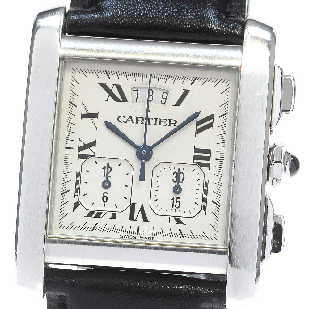 カルティエ タンクフランセーズMM YG W50014N2 YG クォーツ - Used A