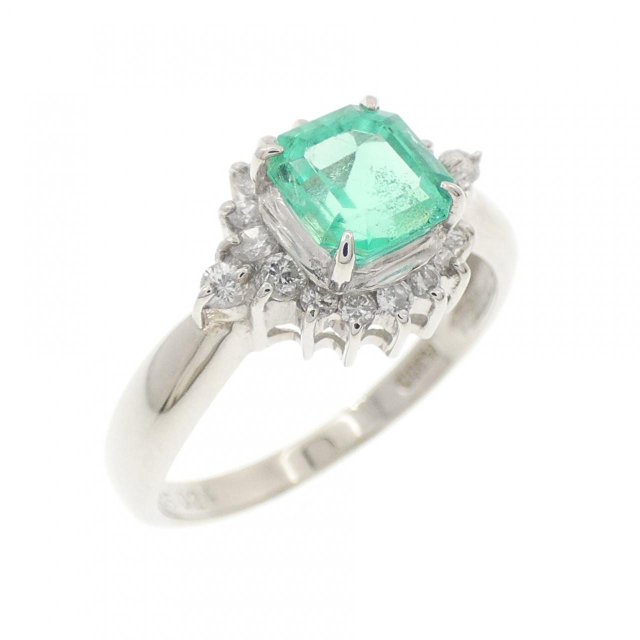 PT900 エメラルド リング 0.85CT - Used A (230-000-515-3090) | MOLTS