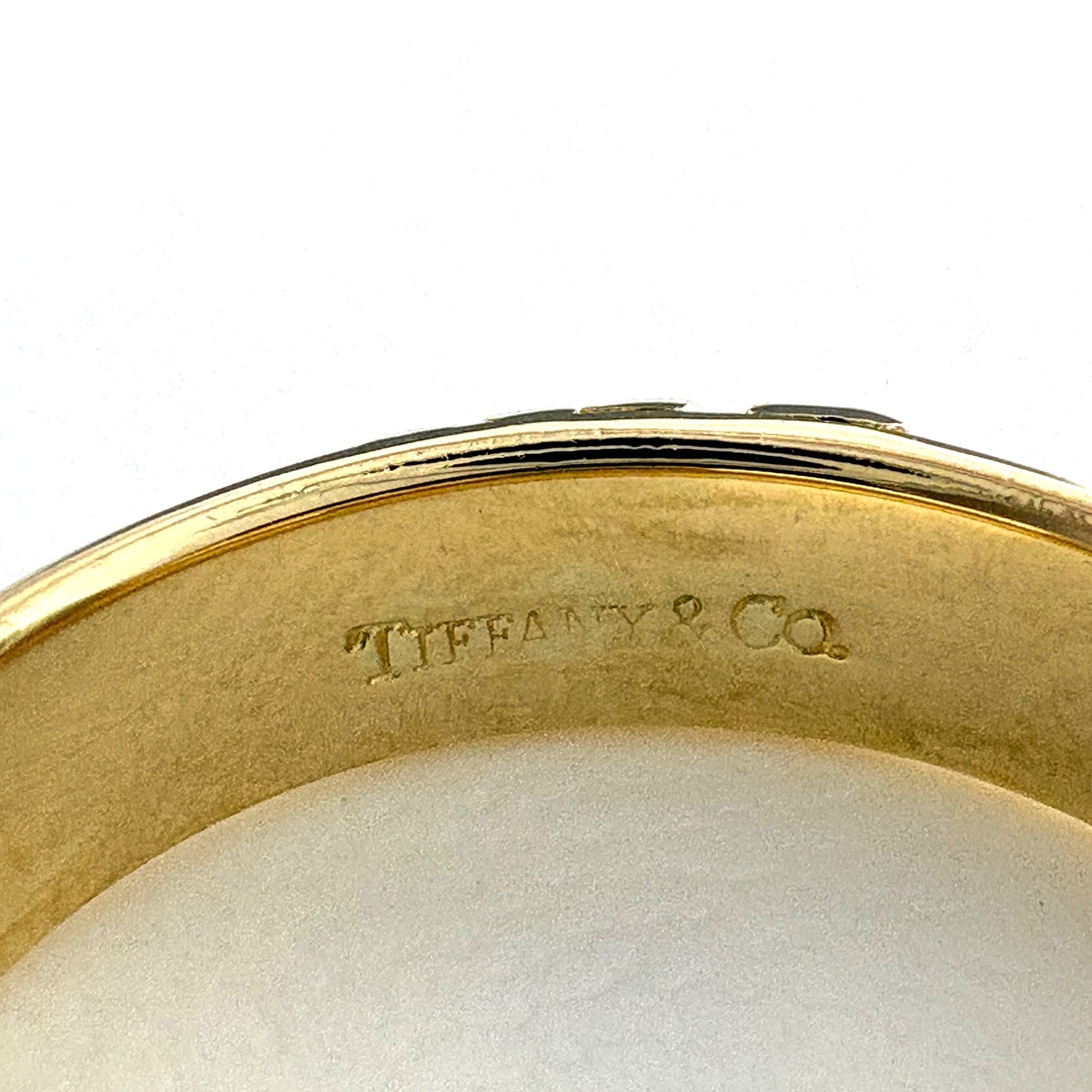 ティファニー TIFFANY&Co. アトラス リング YG イエローゴールド 指輪 