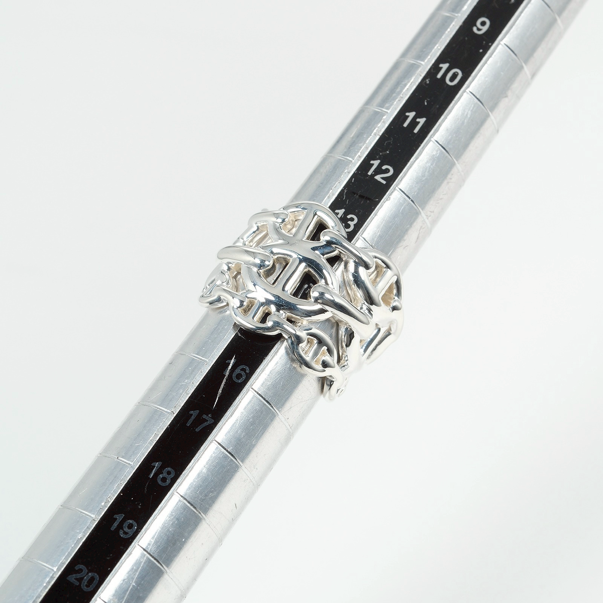 HERMES シェーヌダンクル アンシェネ GM 55 15号 エルメス リング シェーヌダンクル アンシェネ GM #55 SV925 箱 | 東京