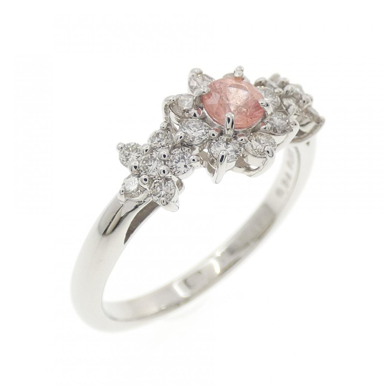 PT900 フラワー ロードクロサイト リング 0.204CT - Used A (230-000