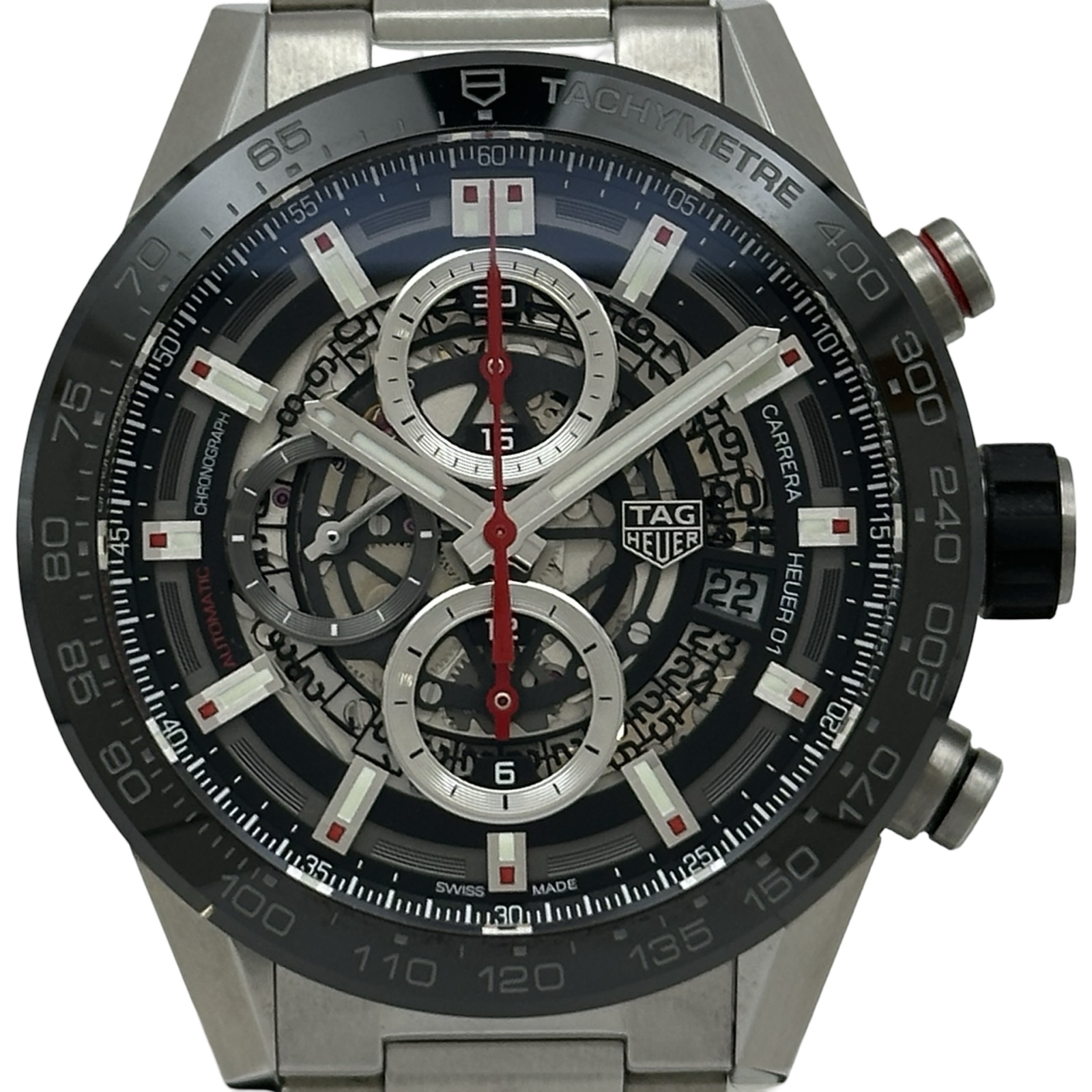 タグホイヤー TAG HEUER CT2111 リンク クロノグラフ デイト 自動巻き