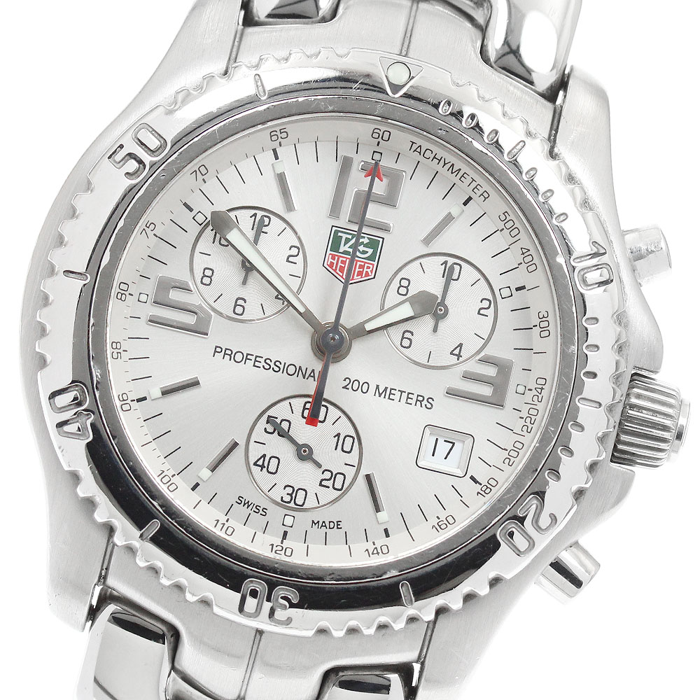 タグホイヤー TAG HEUER WAT1415.BA0954 リンク 11Pダイヤ デイト クォーツ レディース 保証書付き_951066 TAG Heuer - タグホイヤー TAG HEUER WAT1415.BA0954 リンク 11Pダイヤ