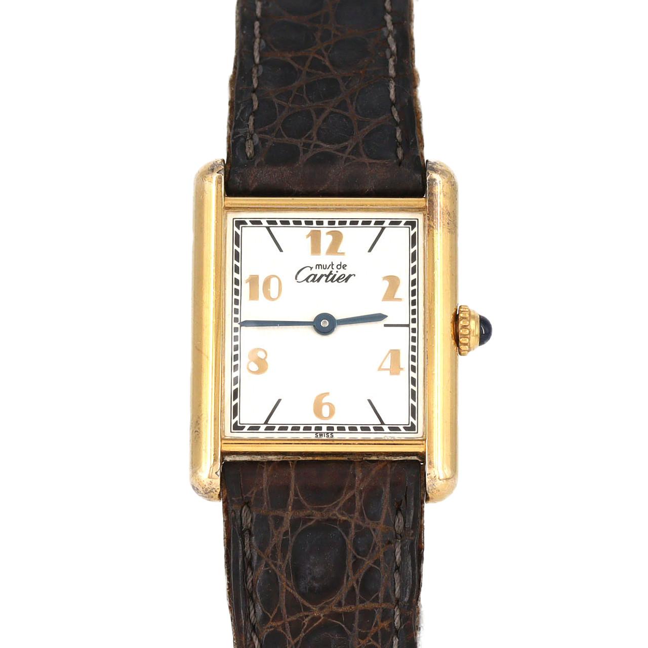 【ノーメンテナンス還元価格】カルティエ マストタンクSM GP GP クォーツ Cartier - 【ノーメンテナンス還元価格】カルティエ マストタンクSM GP