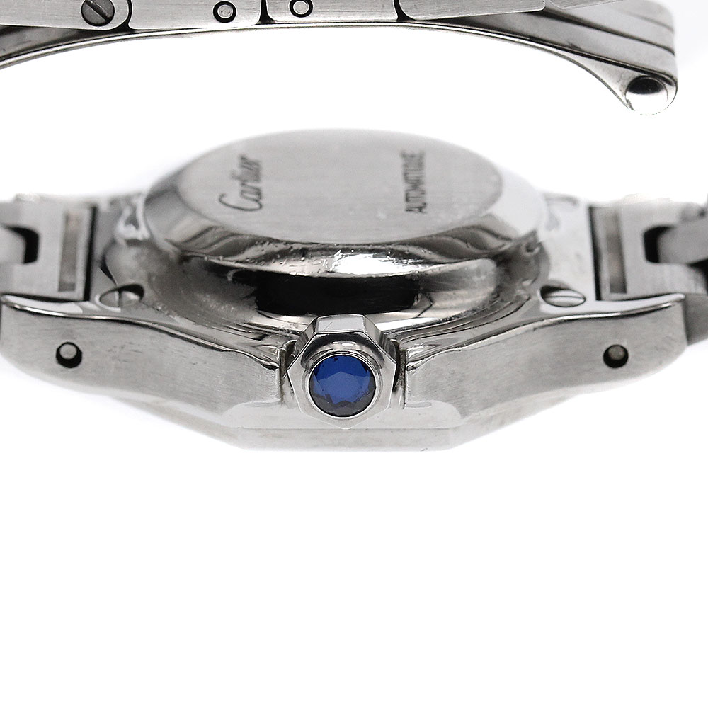 カルティエ CARTIER サントスオクタゴンSM 観音バックル 自動巻き