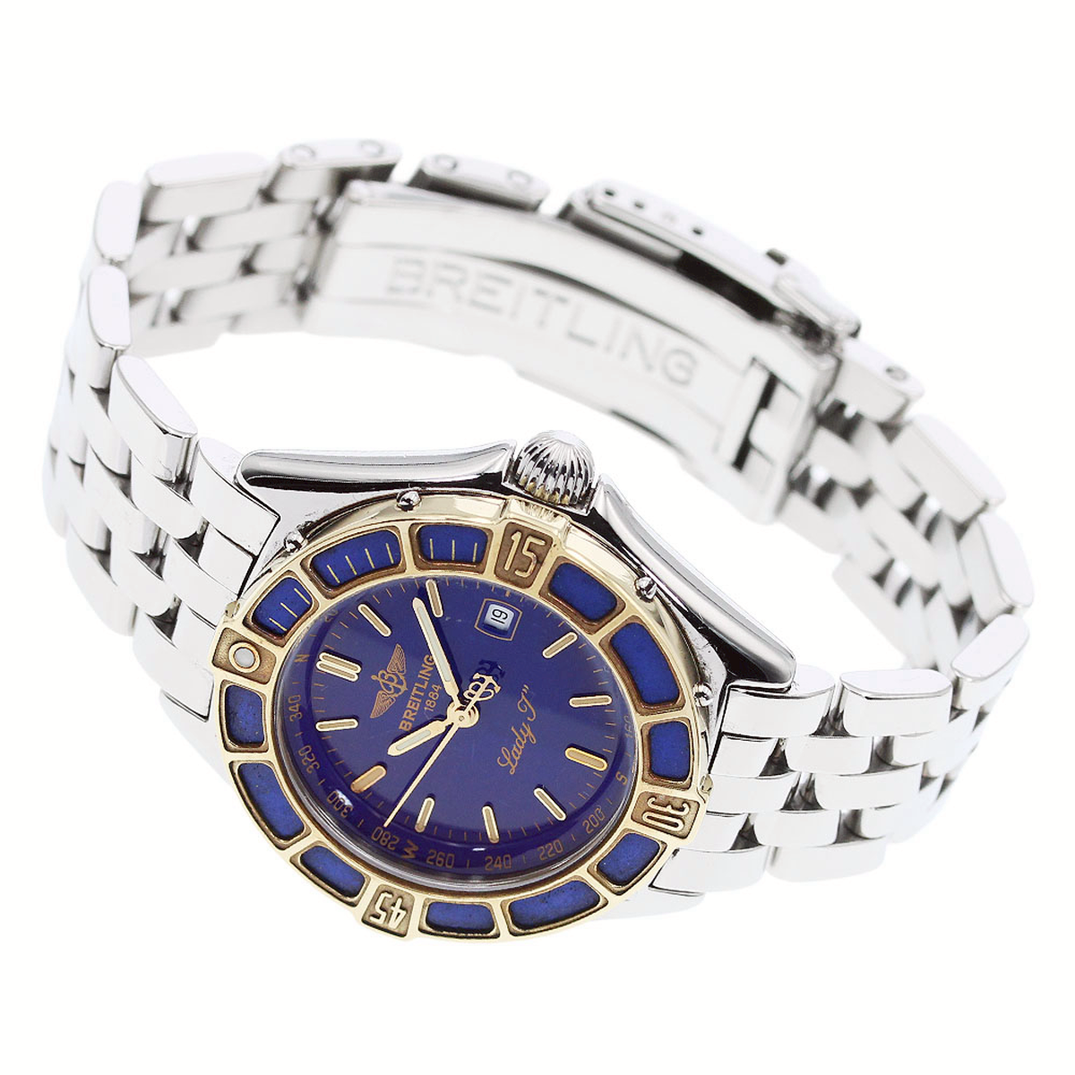 ブライトリング BREITLING D52065 レディJ デイト YGベゼル クォーツ レディース _950781 closer0510_780336