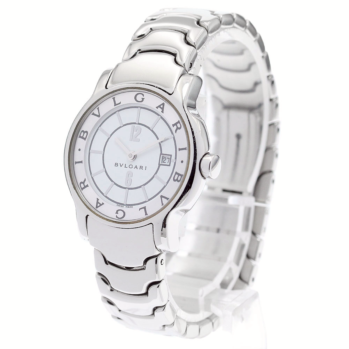 ブルガリ BVLGARI ST29S ソロテンポ デイト クォーツ レディース _879027 BVLGARI（ブルガリ） BVLGARI ST29S ソロテンポ デイト クォーツ