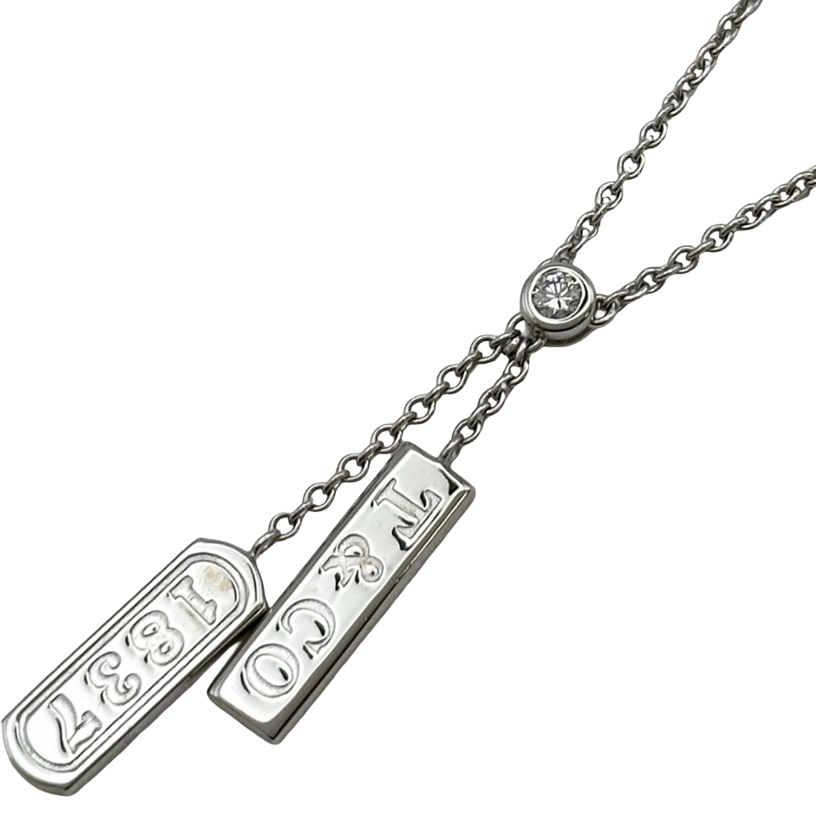 ティファニー TIFFANY＆CO 1837ダブルバーネックレス ネックレス 