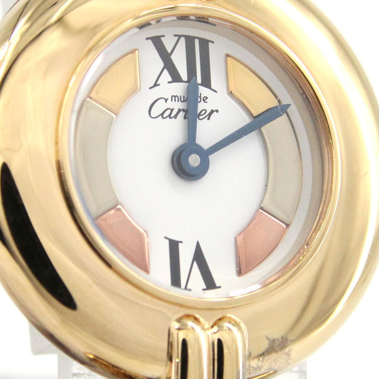 Cartier W1006654 GP マストコリゼ SMサイズ　クォーツ カルティエ マストコリゼSM GP W1006654 GP クォーツ - Used A (270