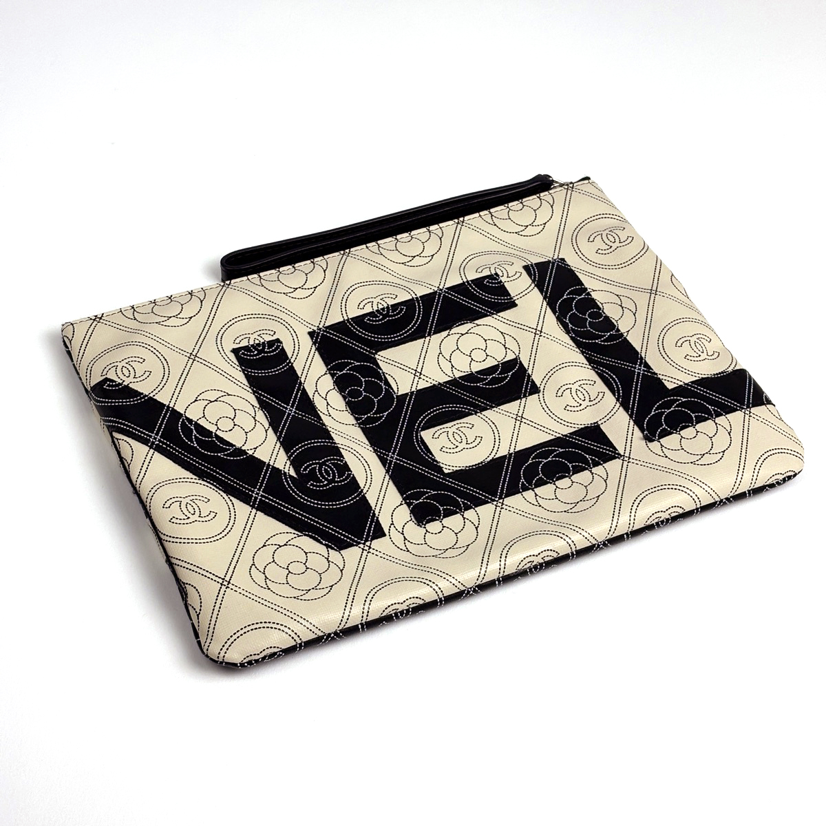 シャネル CHANEL カメリア クラッチバッグ ポーチ セカンドバッグ ココ