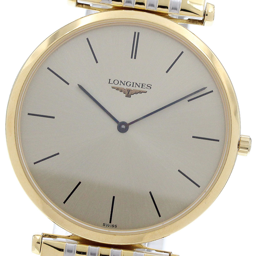 ロンジン LONGINES L4.709.2 グランドクラシック クォーツ メンズ 良品