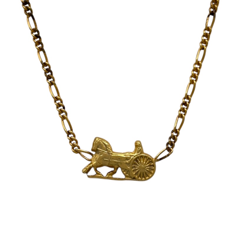 CELINE 馬車 ヴィンテージネックレス セリーヌ CELINE 馬車モチーフネックレス ネックレス | MOLTS