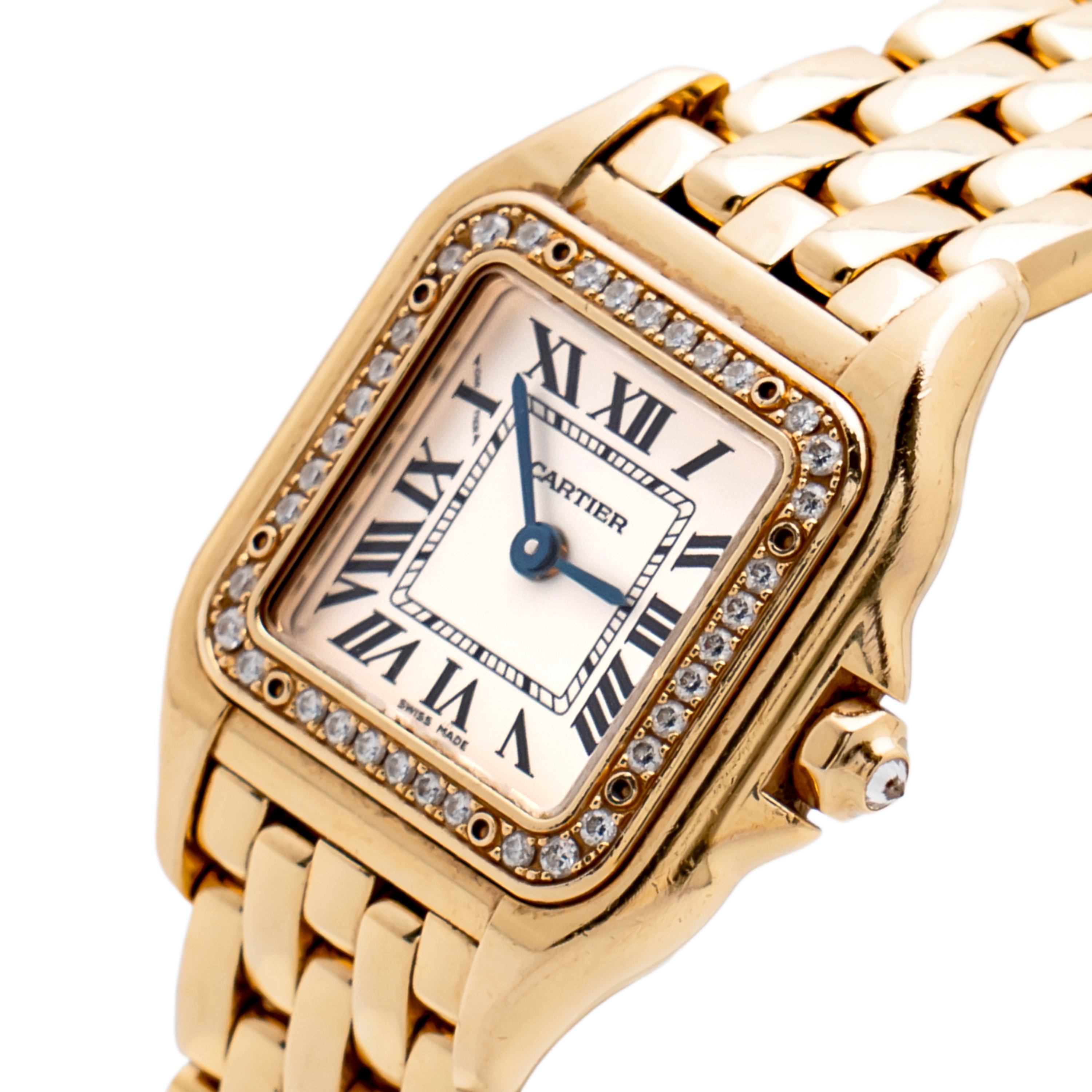 カルティエ パンテール ドゥ カルティエ スモールモデル、18K イエロー