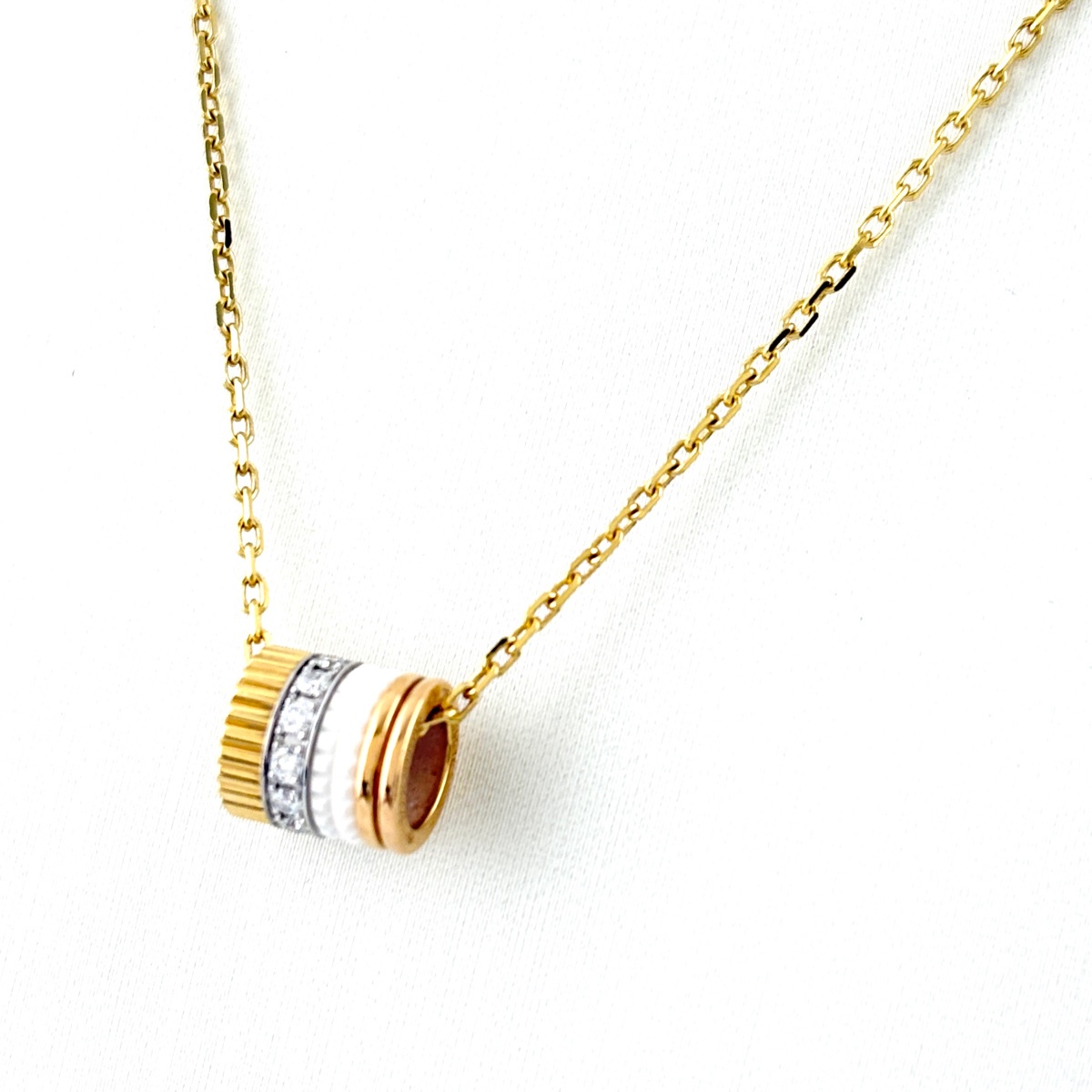 ブシュロン Boucheron キャトルネックレス YG イエローゴールド 