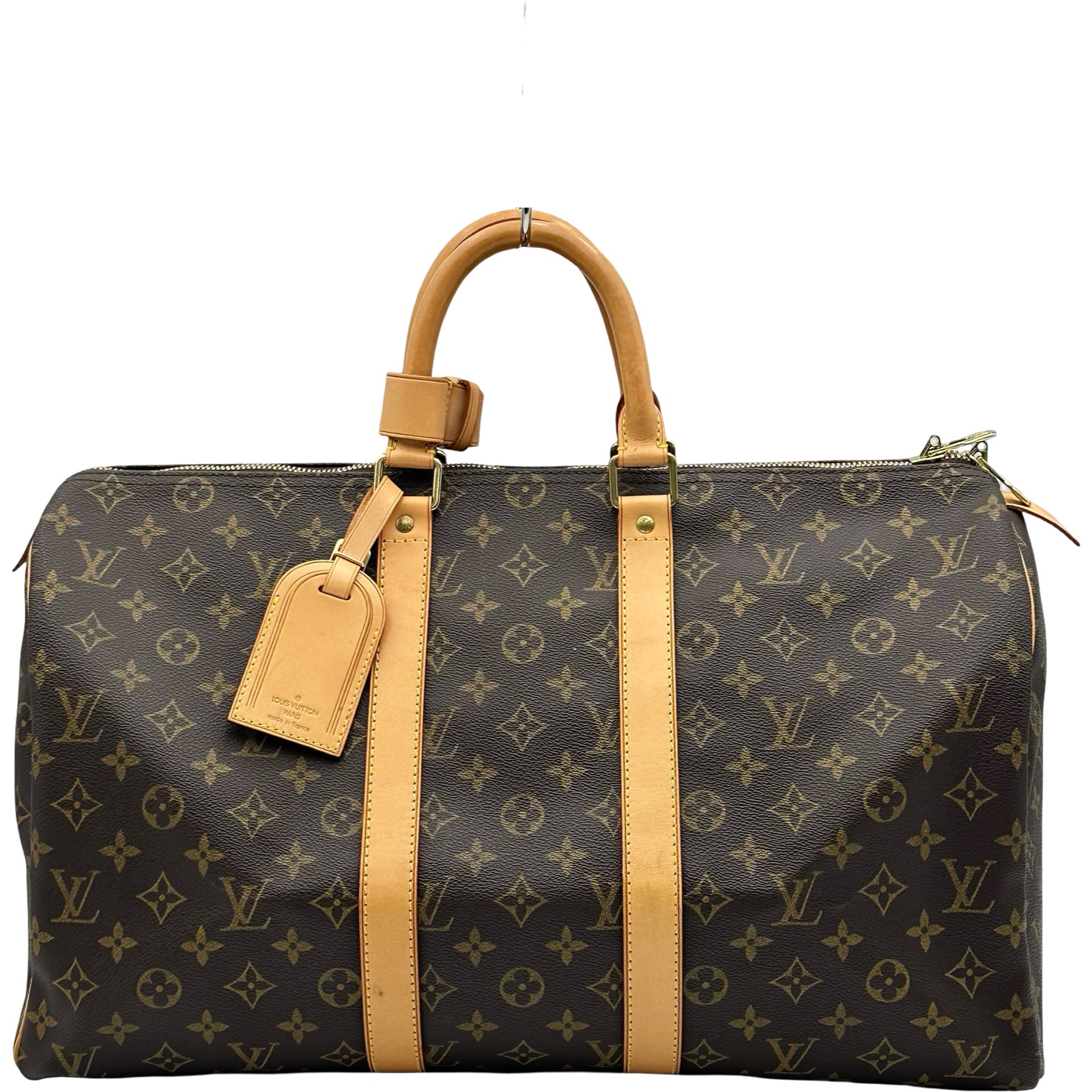 ルイ・ヴィトン Louis Vuitton キーポル50 ボストンバッグ エピ