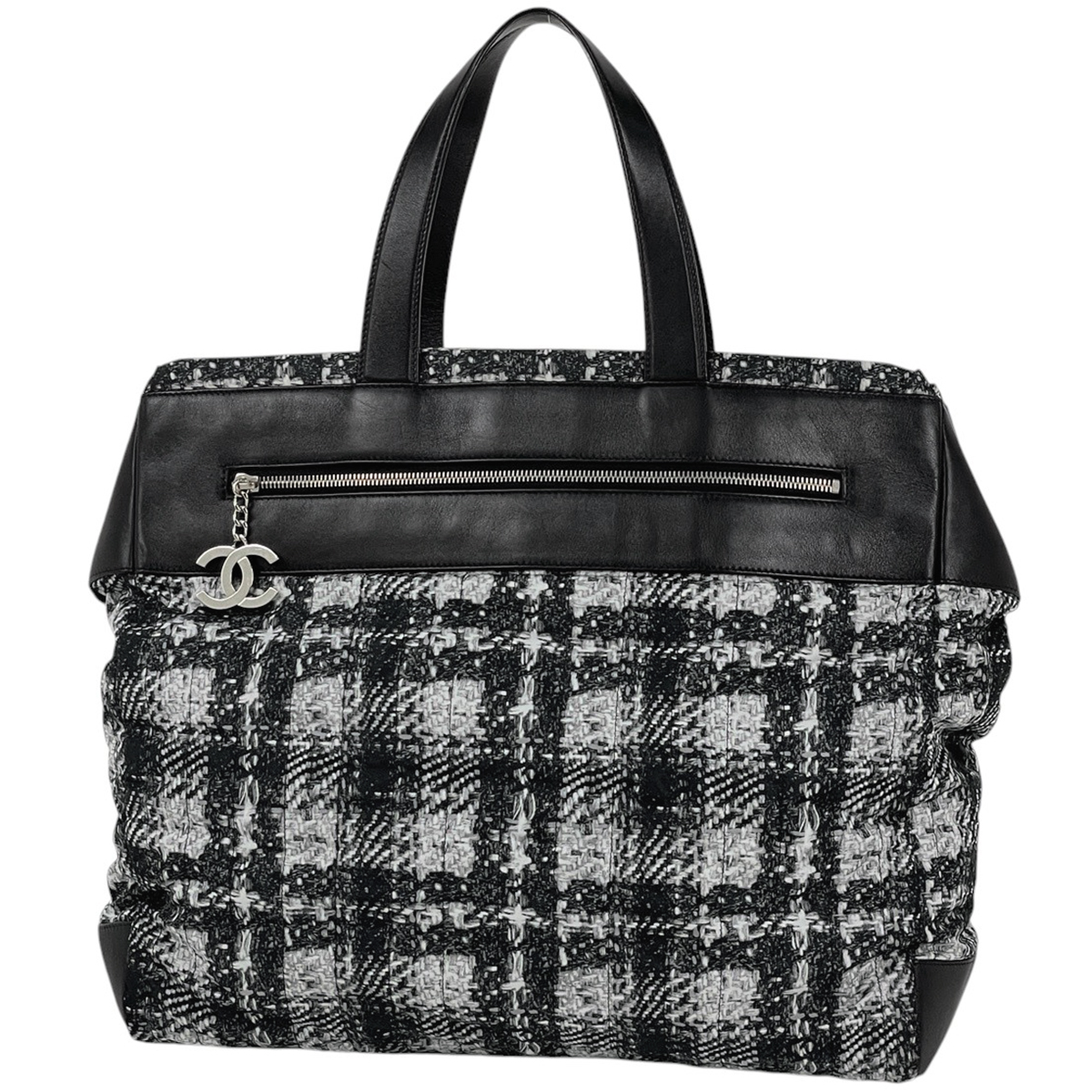 シャネル CHANEL ココマーク チェーン トートバッグ マトラッセ