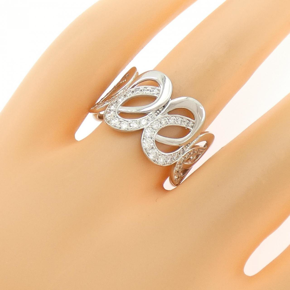 パライバトルマリン 1.24ct ダイヤモンド 0.52ct プラチナ リング(指輪 