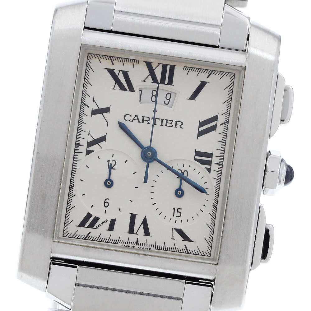 カルティエ CARTIER W1016730 タンクバスキュラント クォーツ ボーイズ