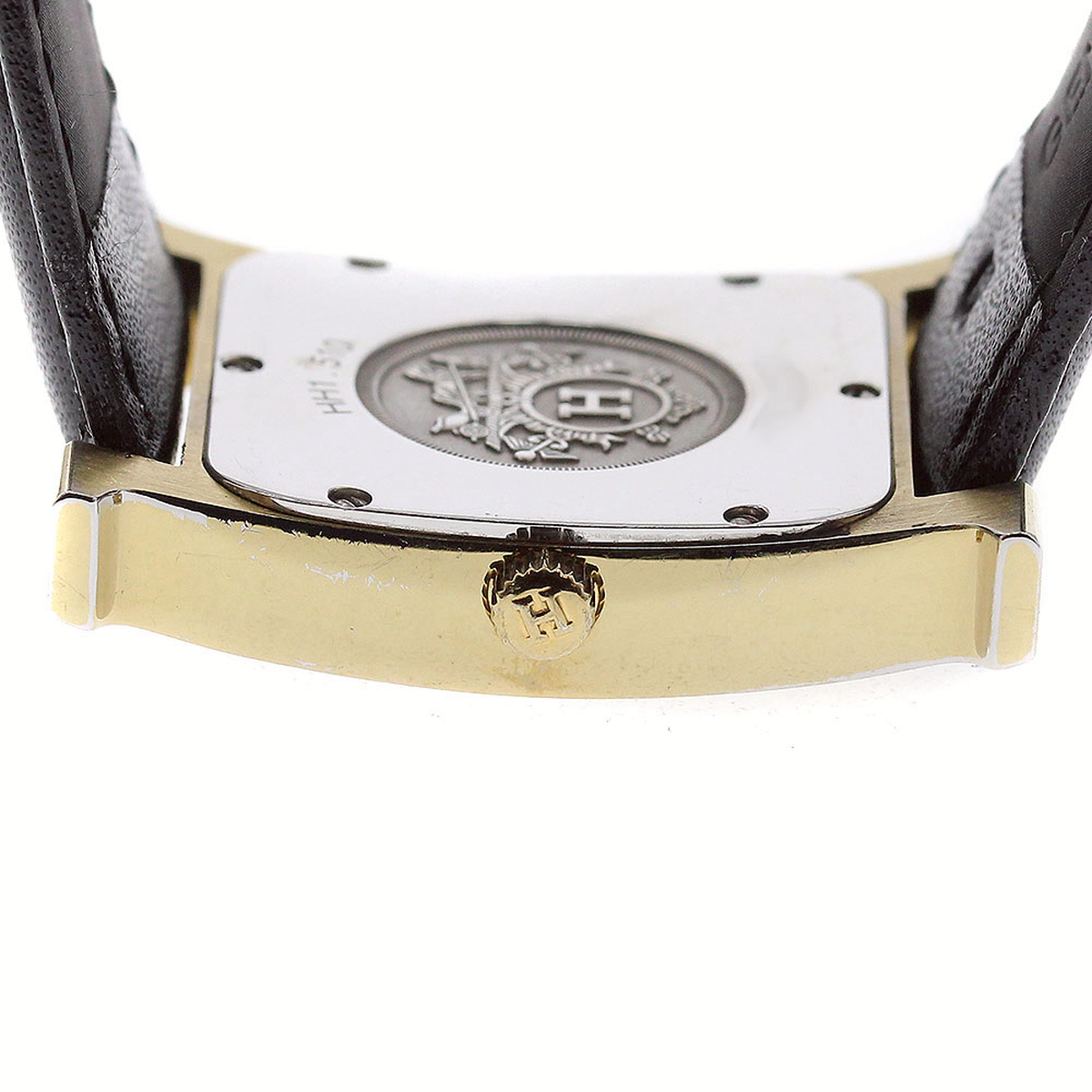エルメス HERMES HH1.510 Hウォッチ クォーツ レディース 内箱・保証書付き_945327 エルメス HERMES HH1.510 Hウォッチ クォーツ ボーイズ _956014 - Used