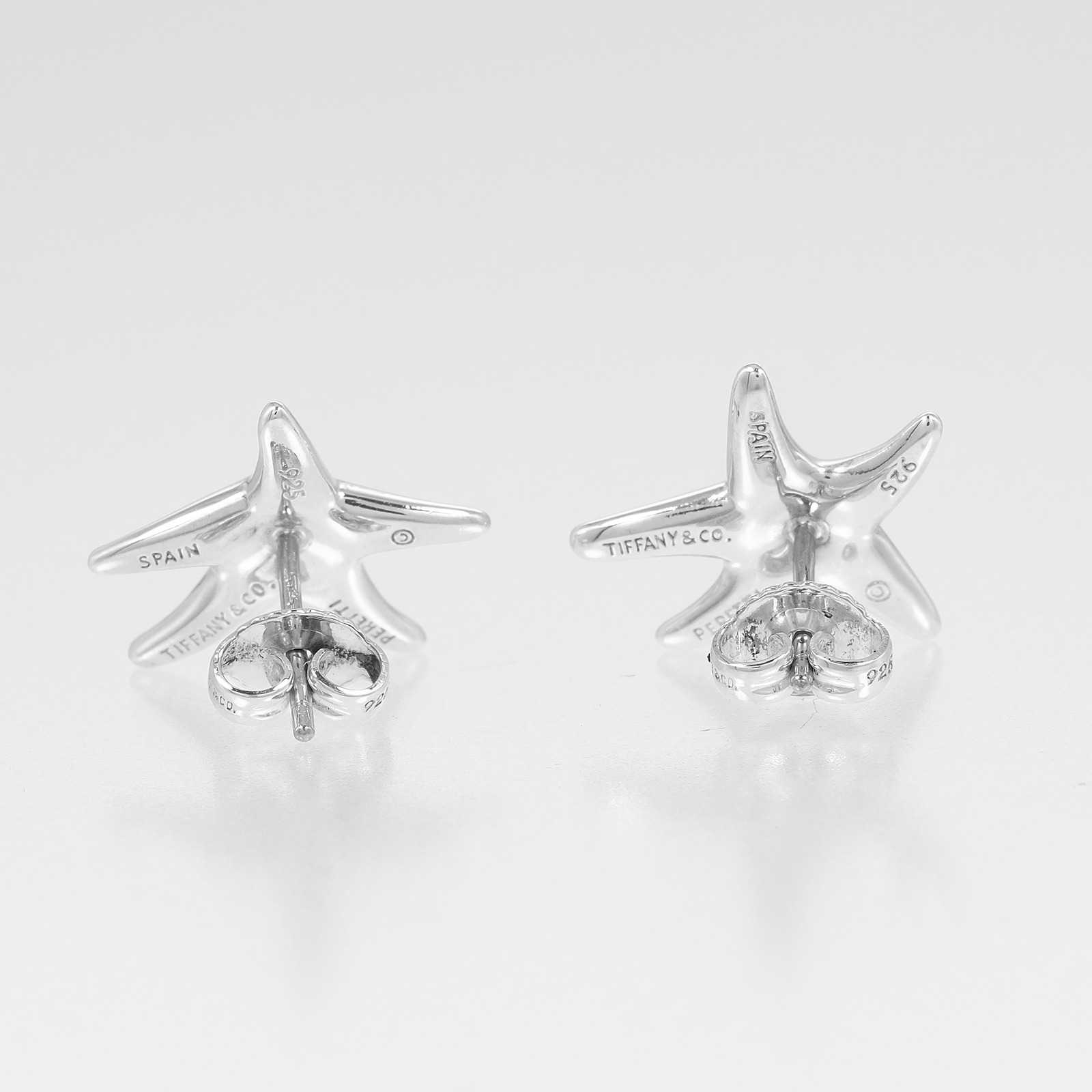 希少TIFFANY & CO. スターフィッシュピアス シルバー925 ティファニー TIFFANY&Co. スターフィッシュ ヒトデ ピアス エルサ