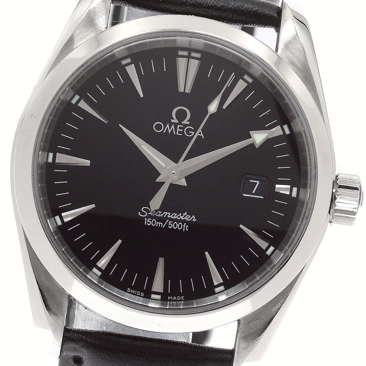 オメガ OMEGA 2518.50 シーマスター アクアテラ デイト クォーツ