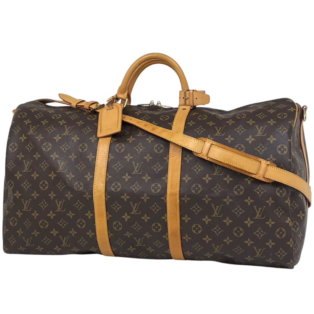 ルイ・ヴィトン Louis Vuitton キーポル バンドリエール 60 旅行 出張