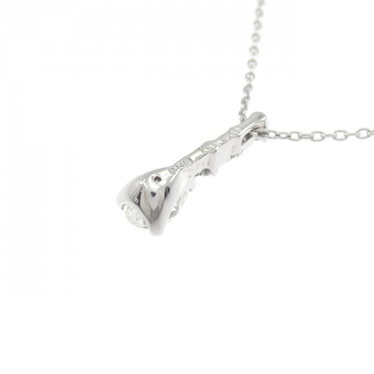 PT900/PT850 ダイヤモンド ネックレス 0.29CT | MOLTS