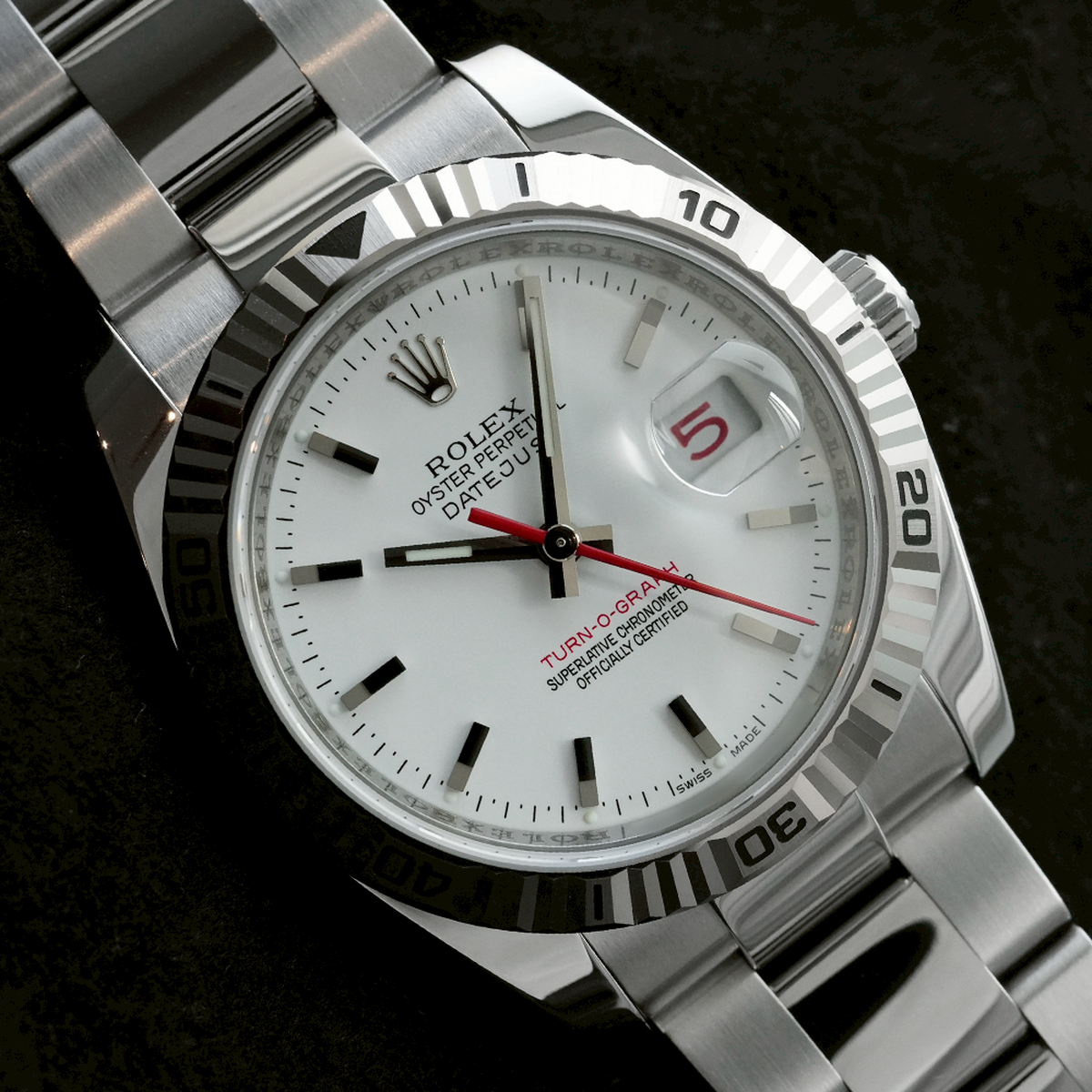 デイトジャスト ターノグラフ Z番 箱・2009年保証書付き Ref.116264