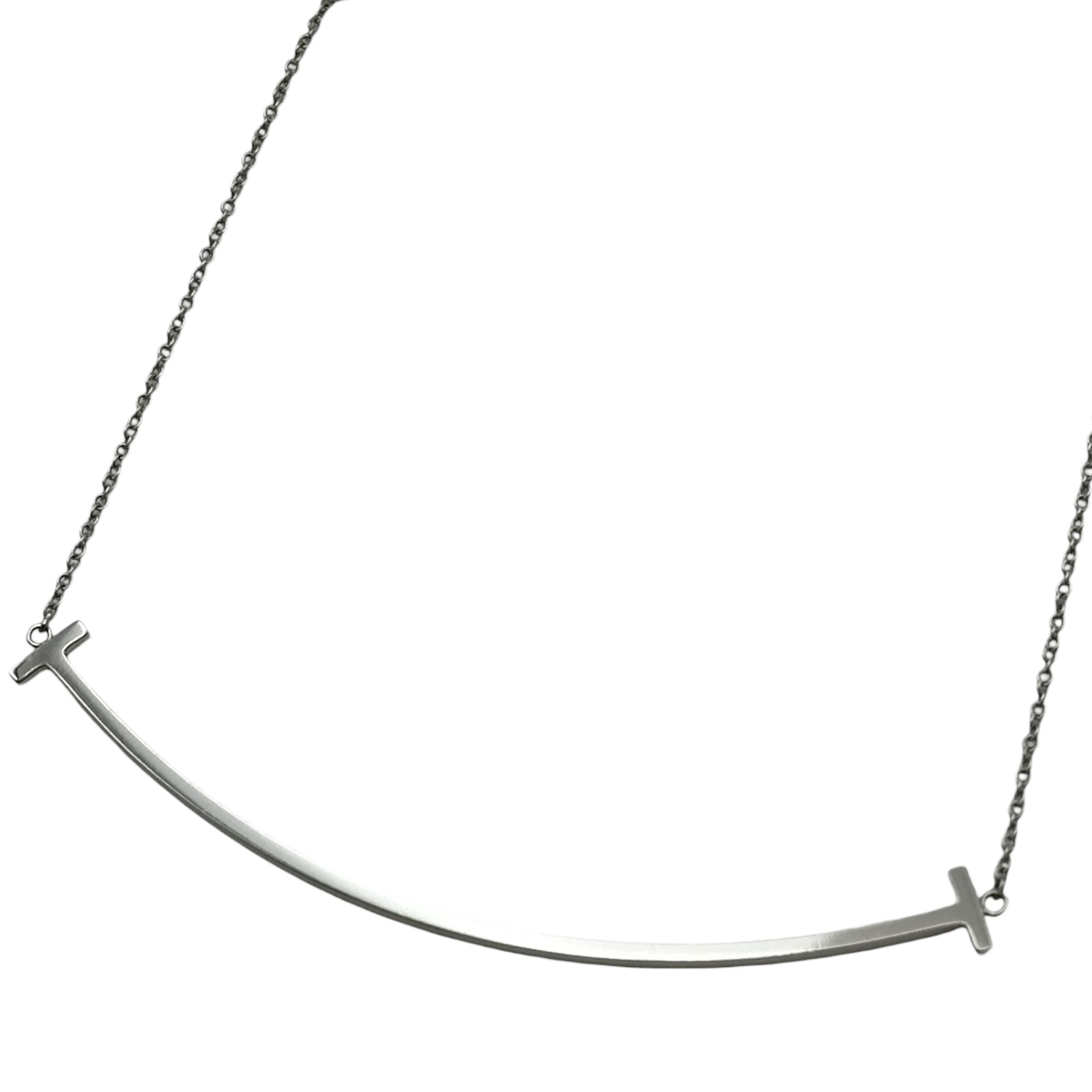 ティファニー TIFFANY＆CO Tスマイルネックレスラージ 60011668