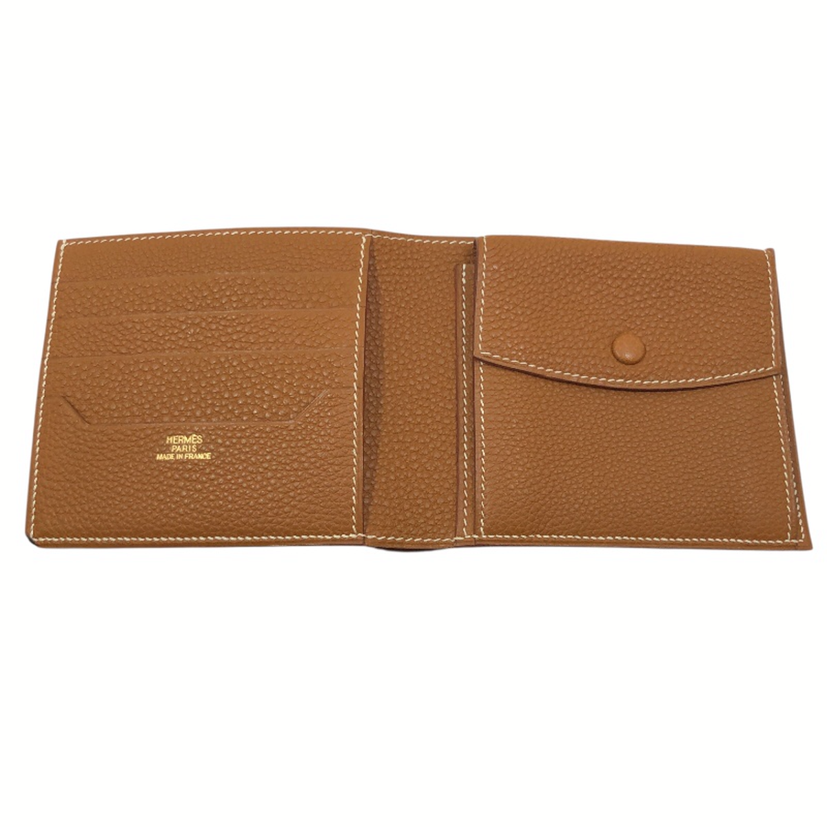 美品　HERMESEエルメス　MC2 ○X刻印　二つ折り財布　タレス エルメス HERMES MC2 タレス ▢E刻印 二つ折り財布 | MOLTS
