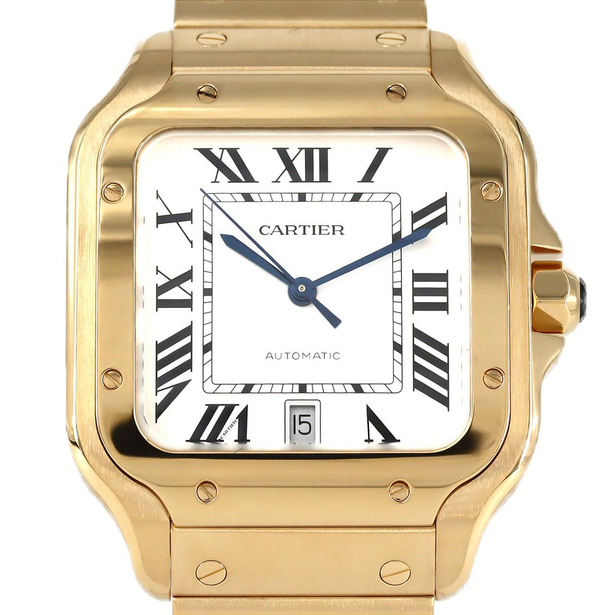 カルティエ サントスドゥカルティエLM YG WGSA0029 YG 自動巻 | MOLTS