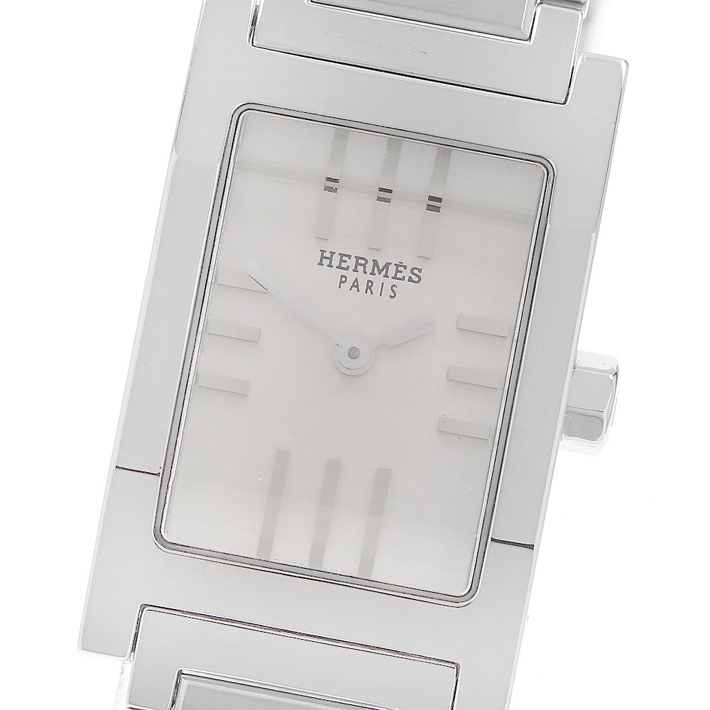 エルメス HERMES TA1.210 タンデム クォーツ レディース 保証書付き_
